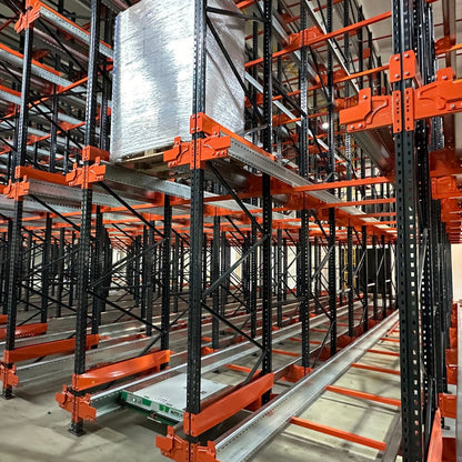 Sistem AutoSat Shuttle pentru rafturi