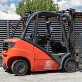 Восстановленный дизельный вилочный погрузчик H25D-01.