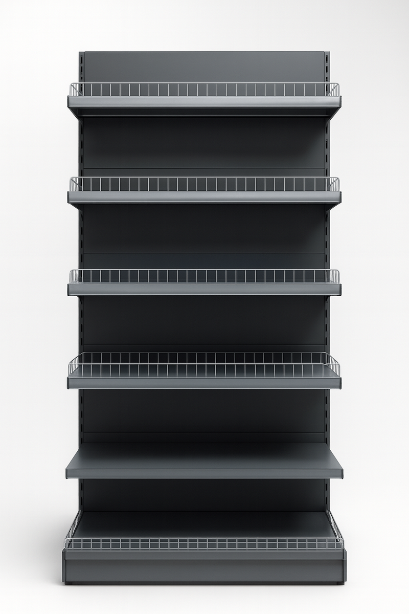 Настенная полка для коммерческого использования 2110x1000x370 / 470 / 570