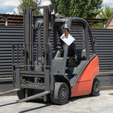 Восстановленный дизельный вилочный погрузчик H25D-01.