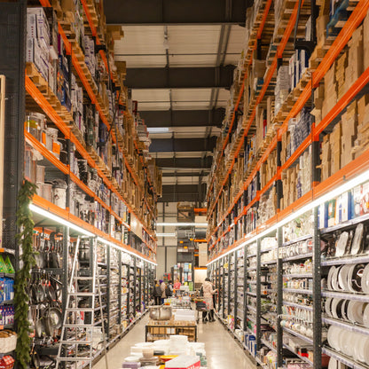 Sistem de Rafturi Integrate Cash&Carry