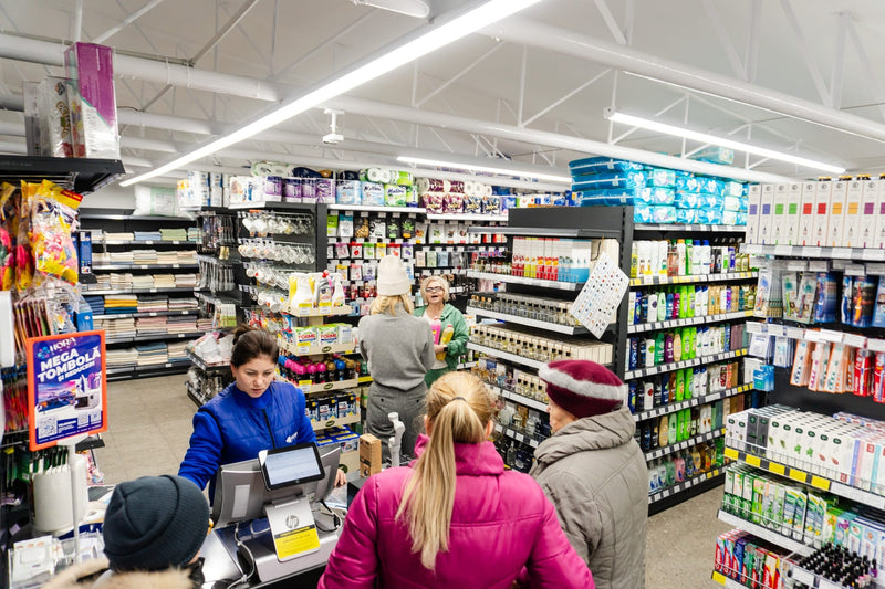 Проект Торговые Стеллажи HORA SHOP