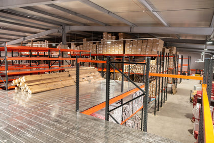 Proiect Sistem de rafturi cu Mezzanin 4000m2
